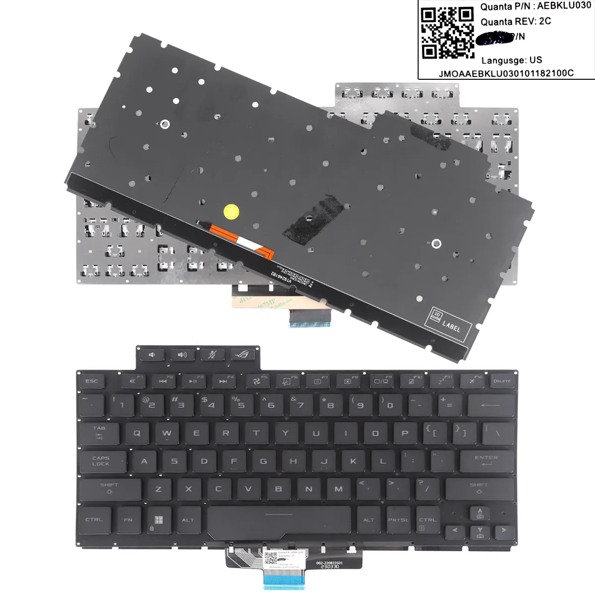 Picture of ASUS ROG Zephyrus G14 GA401 GA401U BLACK(Version 2,Backlit Win8)